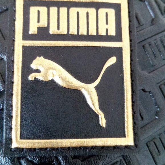 New Puma Popcat Black Slides Slippers US 8 - Picture 8 of 15